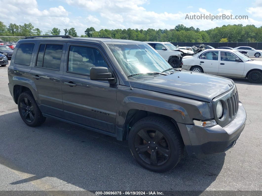 2014 Jeep Patriot Sport Gray vin: 1C4NJPBA7ED814177