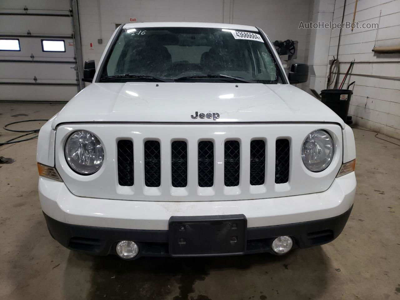 2014 Jeep Patriot Sport Белый vin: 1C4NJPBA7ED817841