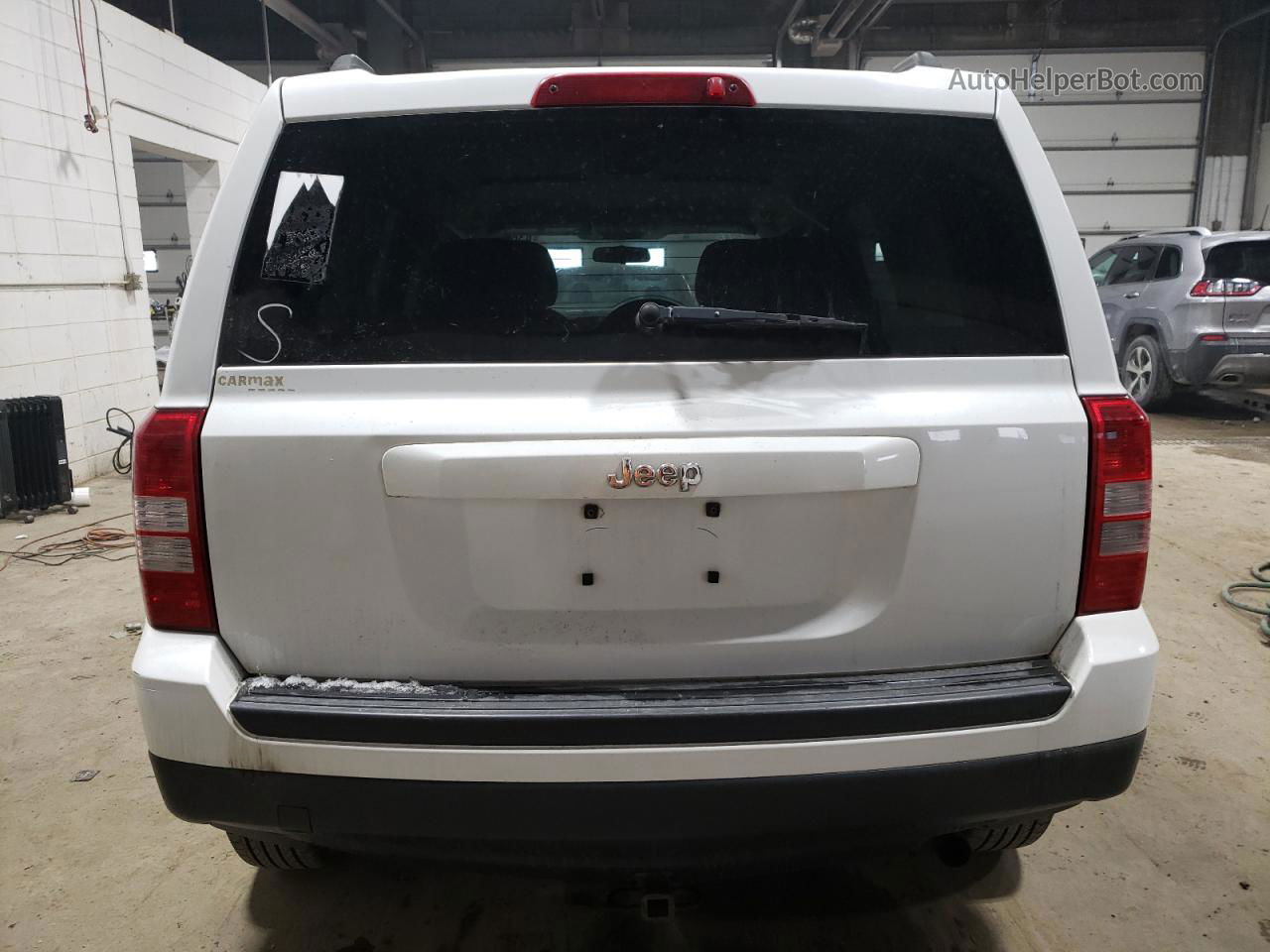 2014 Jeep Patriot Sport White vin: 1C4NJPBA7ED817841