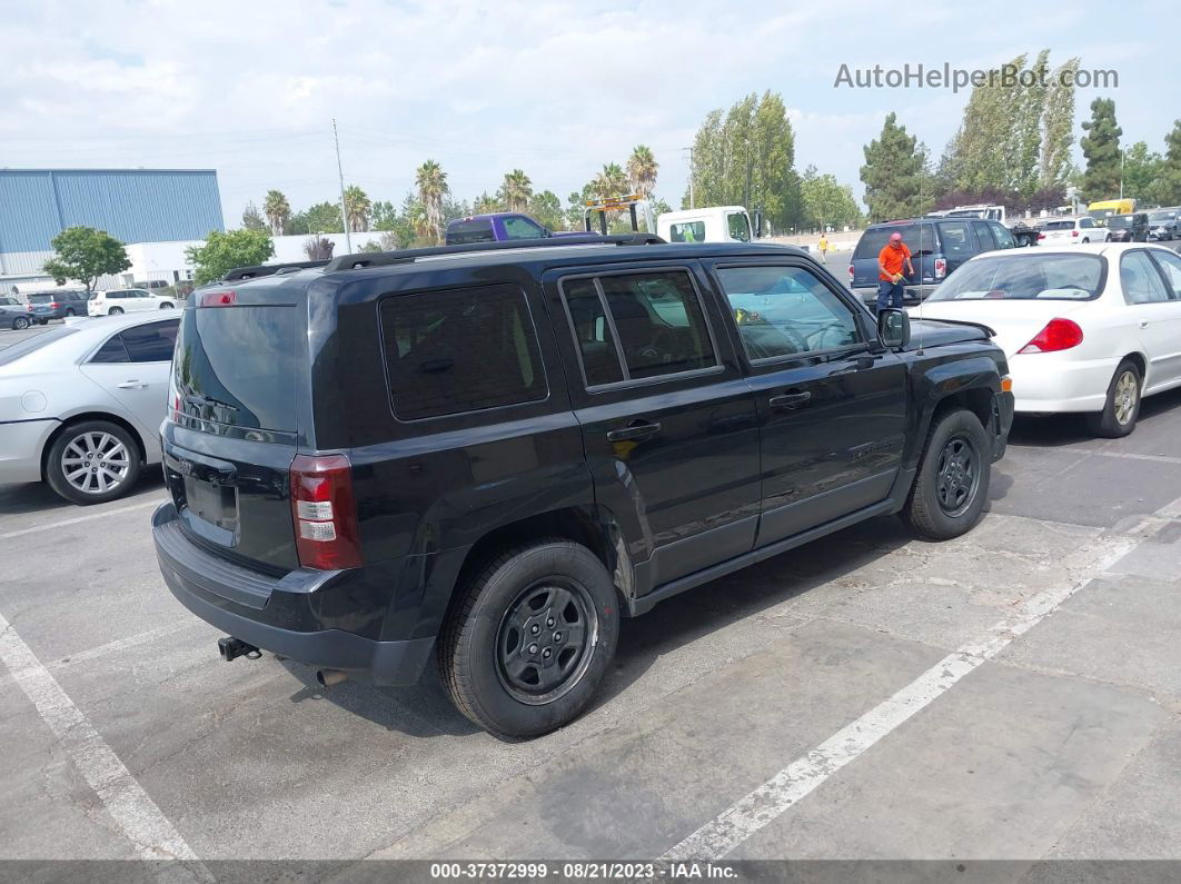 2016 Jeep Patriot Sport Black vin: 1C4NJPBA7GD554141