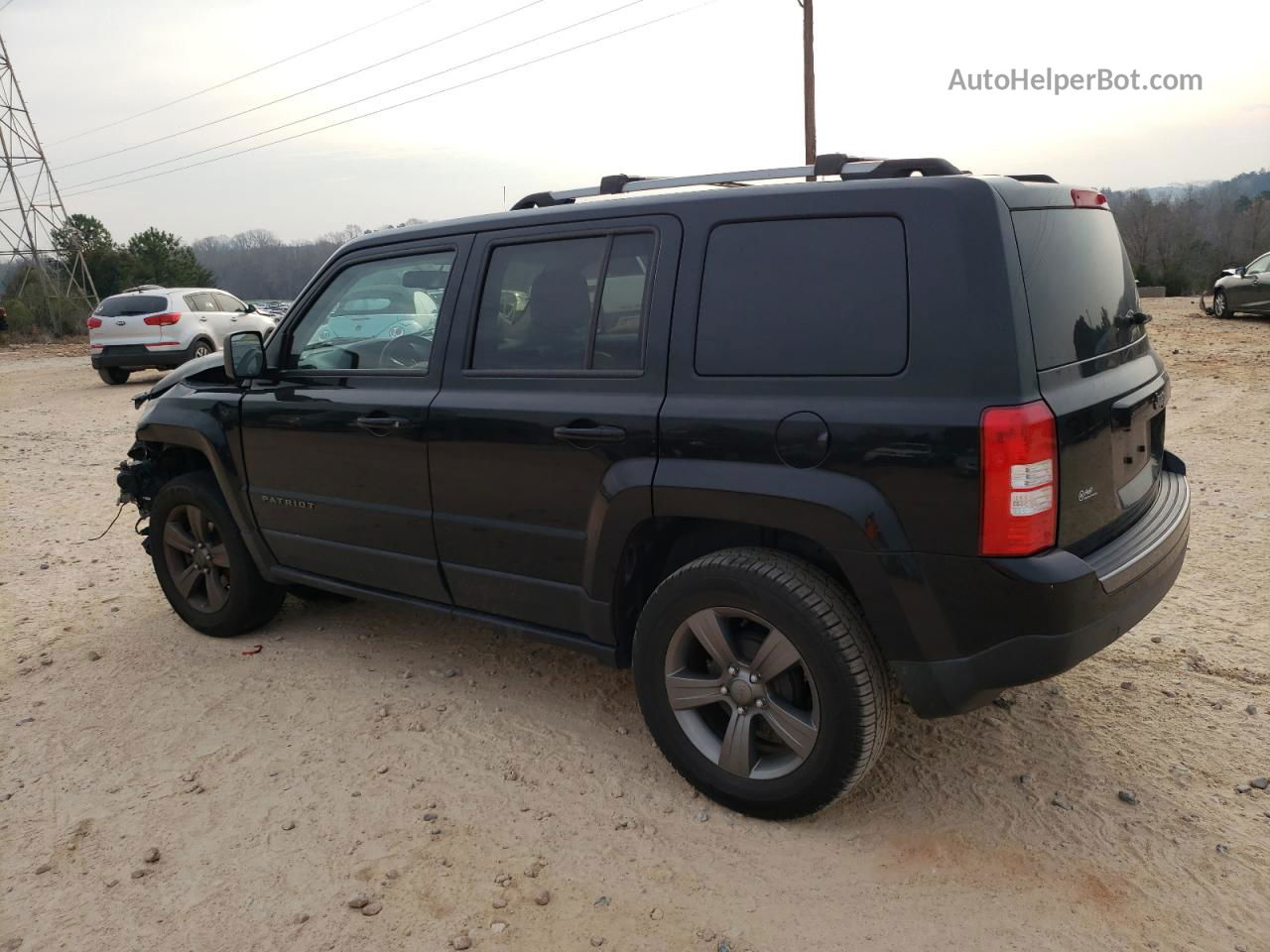 2016 Jeep Patriot Sport Черный vin: 1C4NJPBA7GD601507