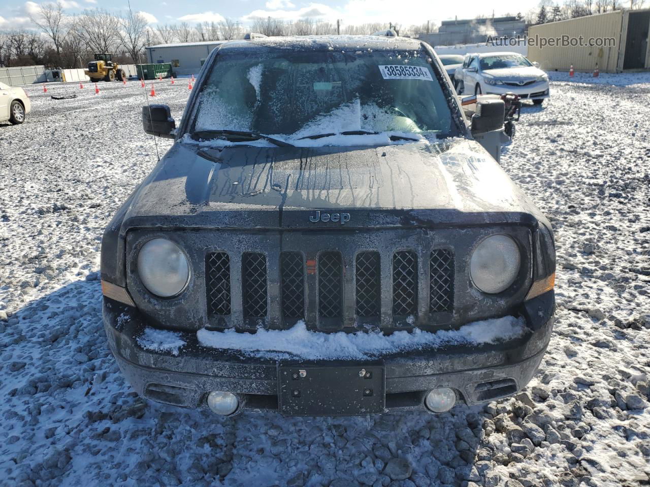 2016 Jeep Patriot Sport Черный vin: 1C4NJPBA7GD602494