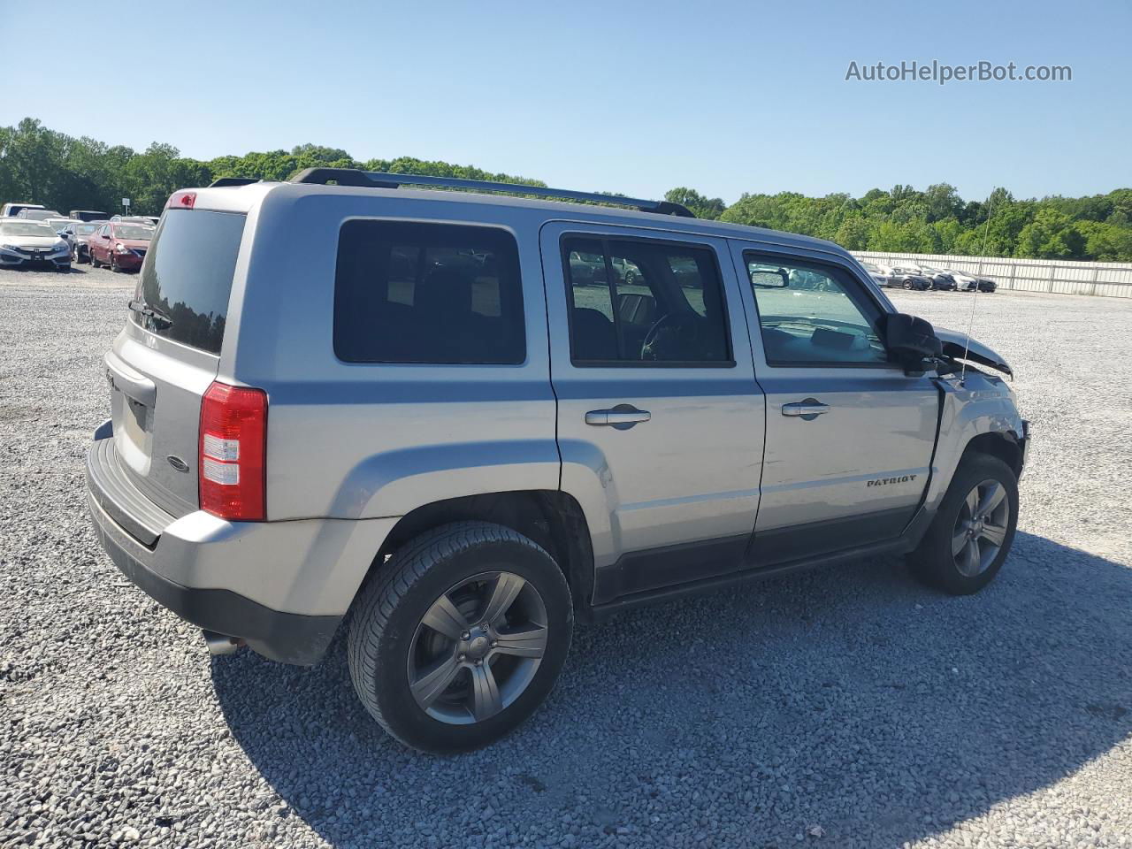 2016 Jeep Patriot Sport Серебряный vin: 1C4NJPBA7GD602611