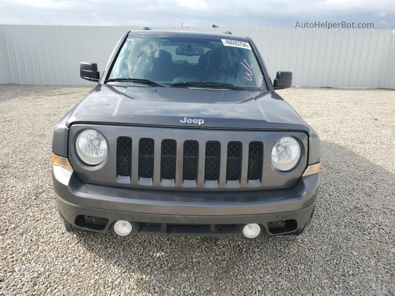 2016 Jeep Patriot Sport Серый vin: 1C4NJPBA7GD642994