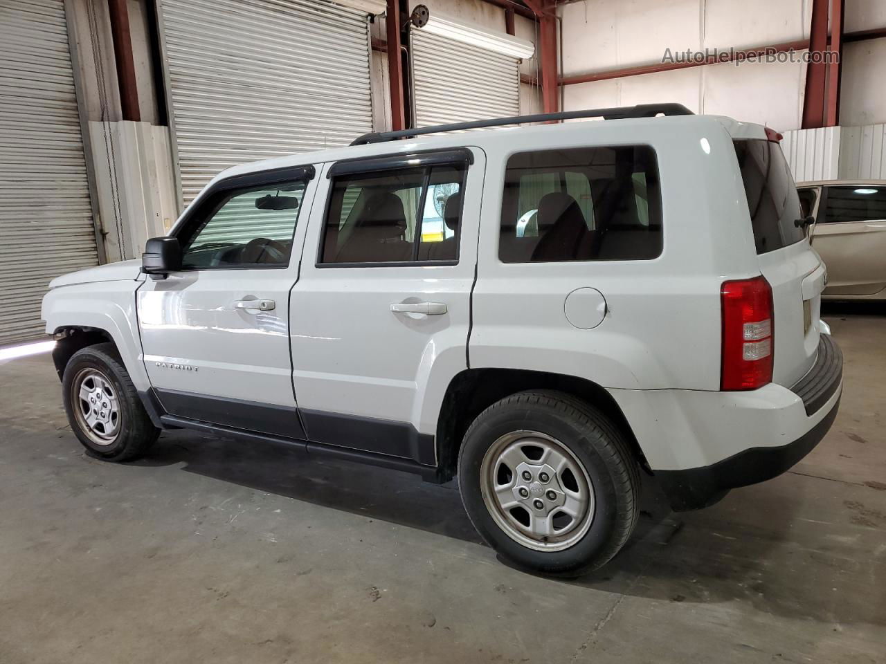 2016 Jeep Patriot Sport White vin: 1C4NJPBA7GD669726