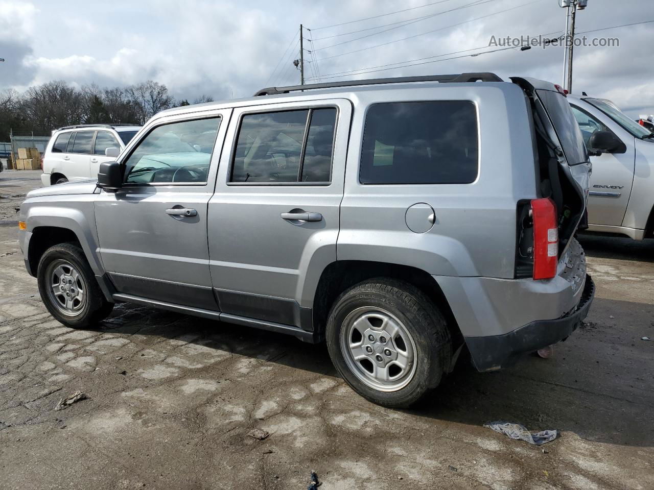 2016 Jeep Patriot Sport Серебряный vin: 1C4NJPBA7GD743940