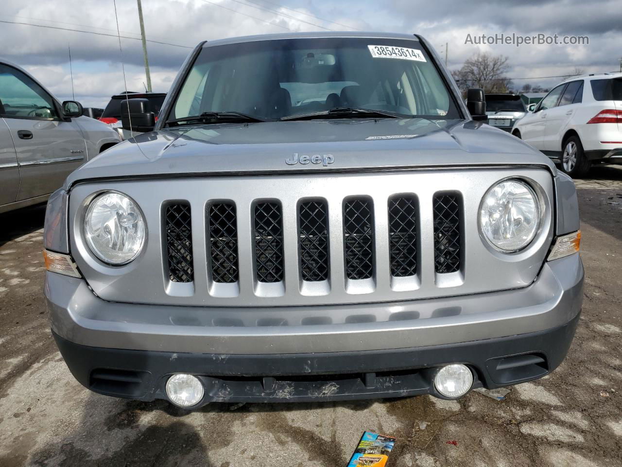 2016 Jeep Patriot Sport Серебряный vin: 1C4NJPBA7GD743940