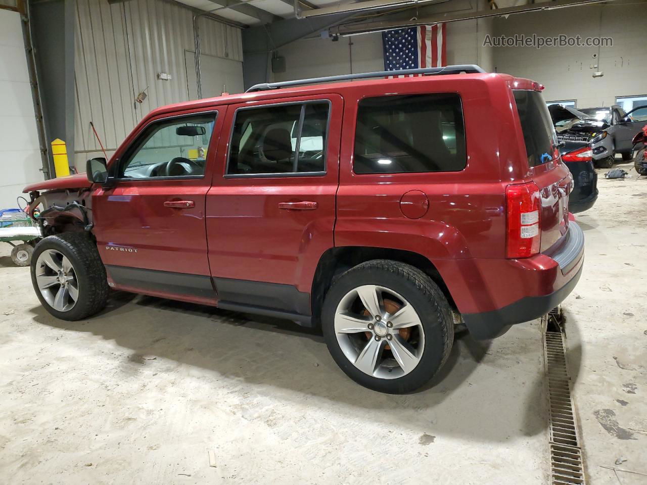 2016 Jeep Patriot Sport Red vin: 1C4NJPBA7GD774251