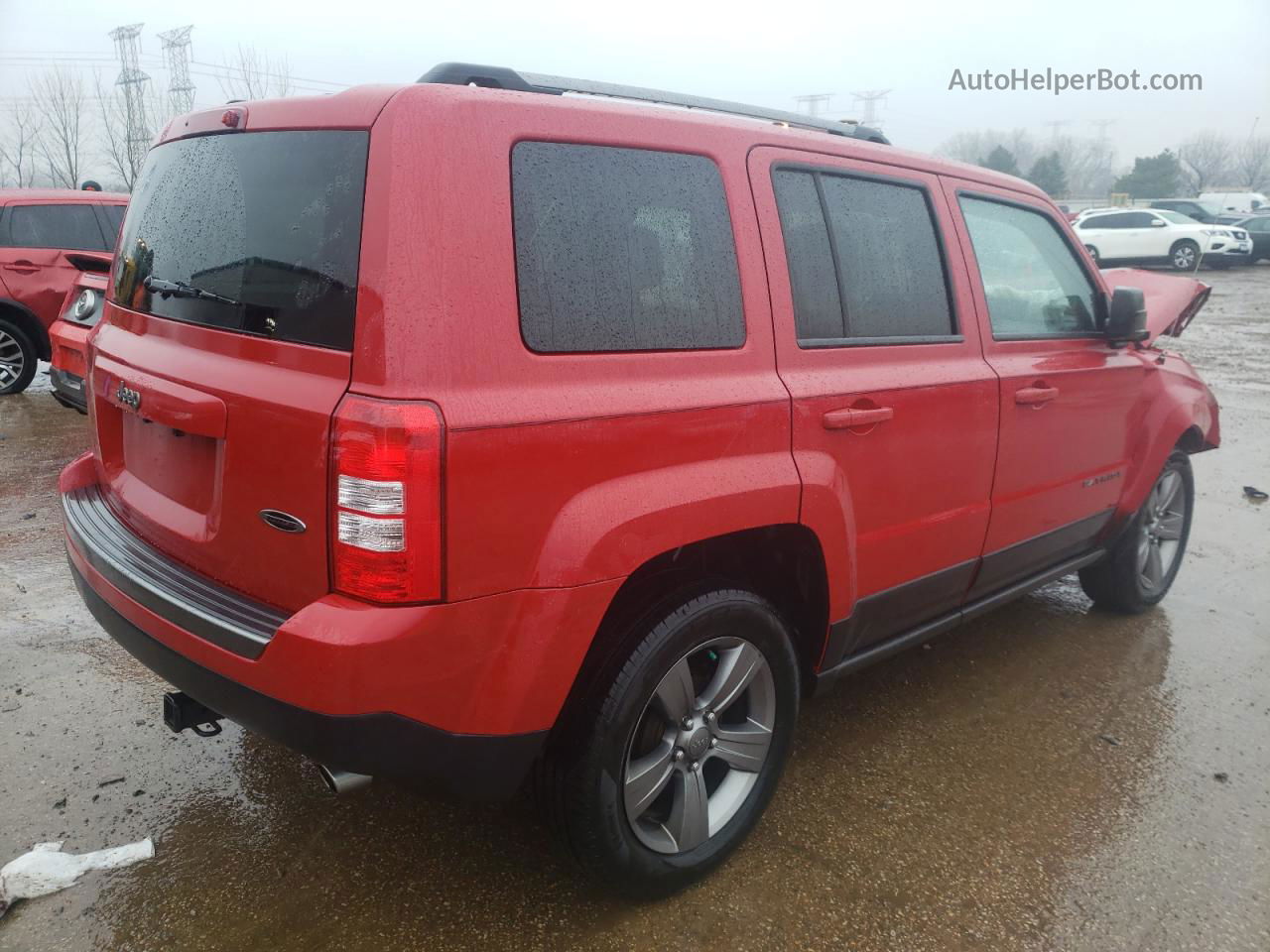 2016 Jeep Patriot Sport Red vin: 1C4NJPBA7GD803893