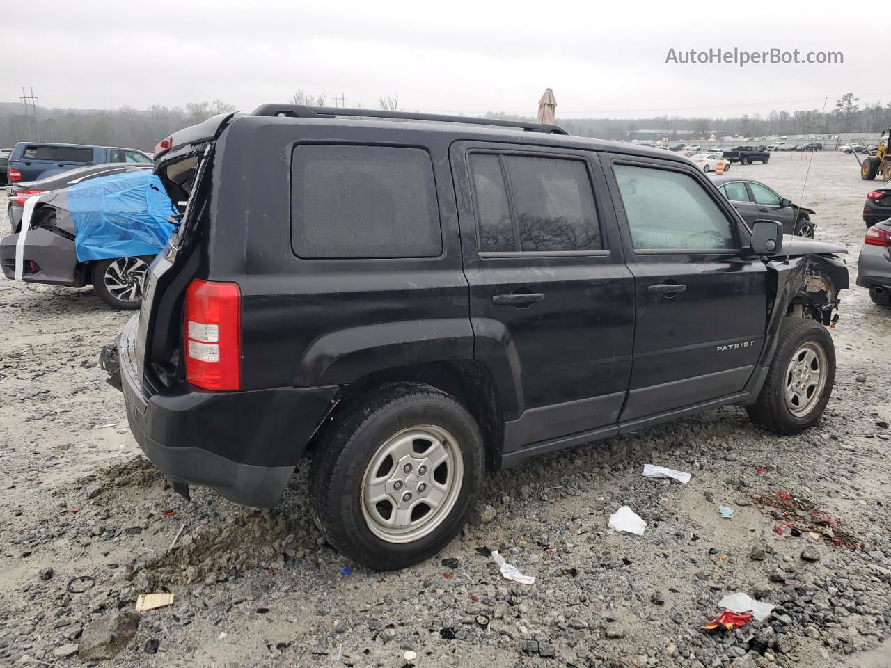 2014 Jeep Patriot Sport Black vin: 1C4NJPBA8ED575268