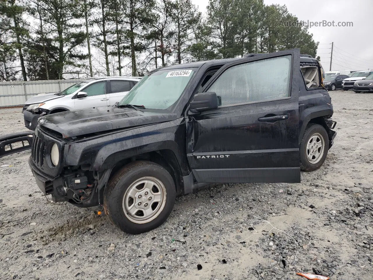 2014 Jeep Patriot Sport Black vin: 1C4NJPBA8ED575268