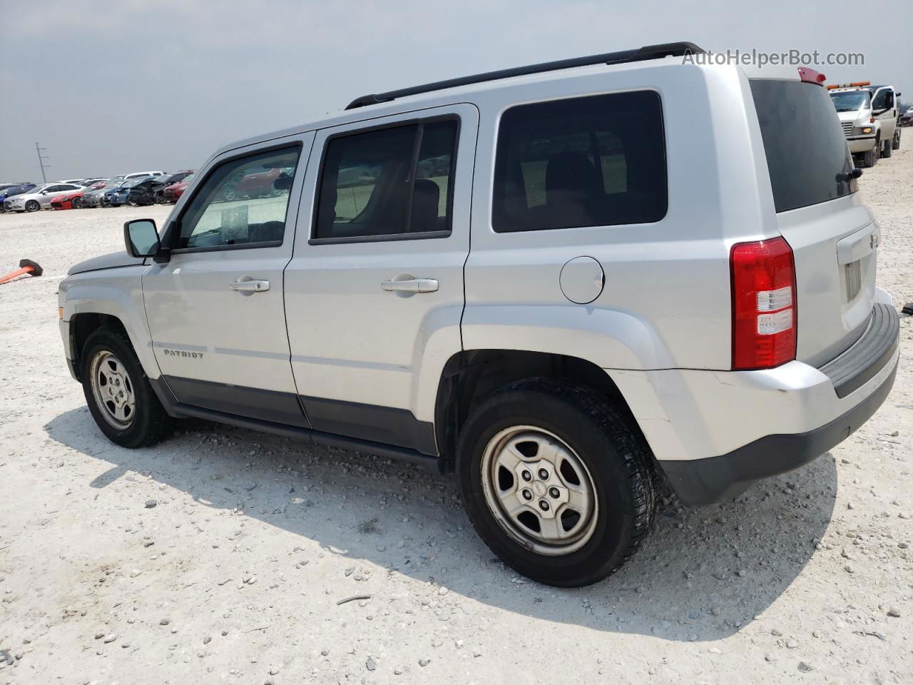 2014 Jeep Patriot Sport Silver vin: 1C4NJPBA8ED619625