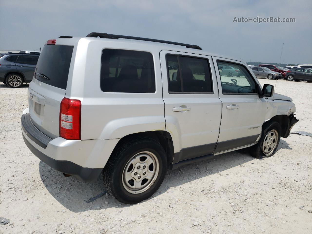 2014 Jeep Patriot Sport Silver vin: 1C4NJPBA8ED619625