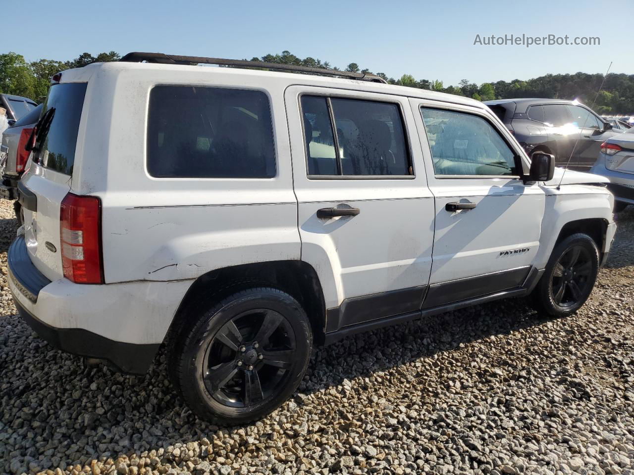 2014 Jeep Patriot Sport Белый vin: 1C4NJPBA8ED703556