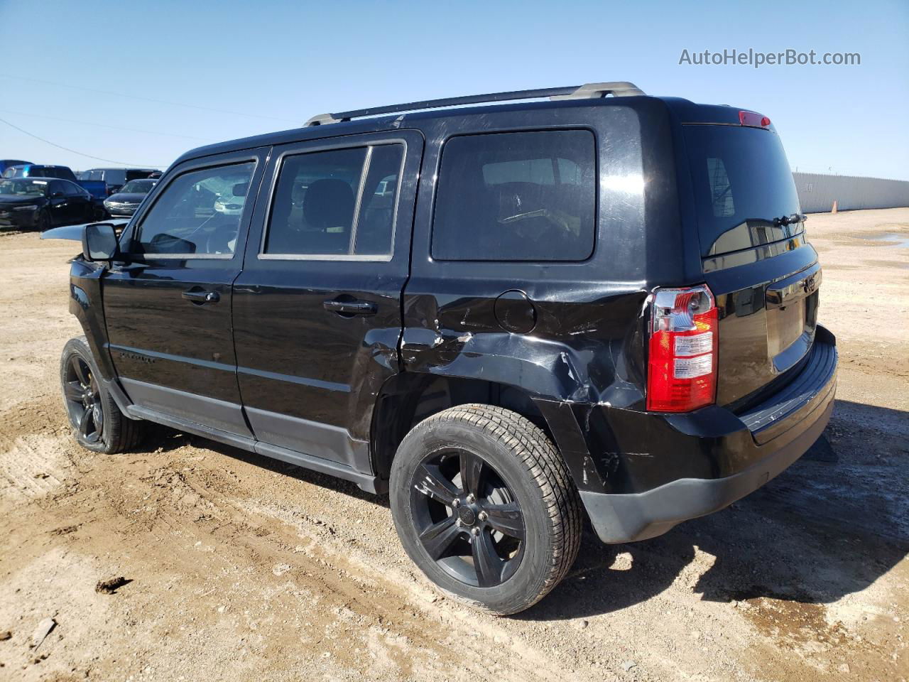 2014 Jeep Patriot Sport Черный vin: 1C4NJPBA8ED705274