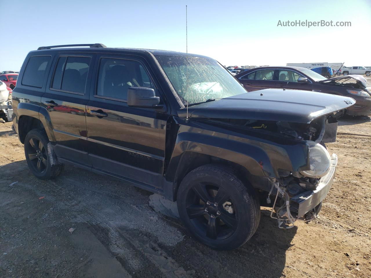 2014 Jeep Patriot Sport Black vin: 1C4NJPBA8ED705274