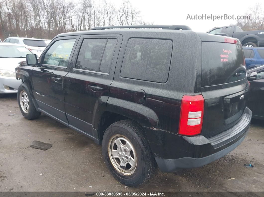 2014 Jeep Patriot Sport Black vin: 1C4NJPBA8ED777088