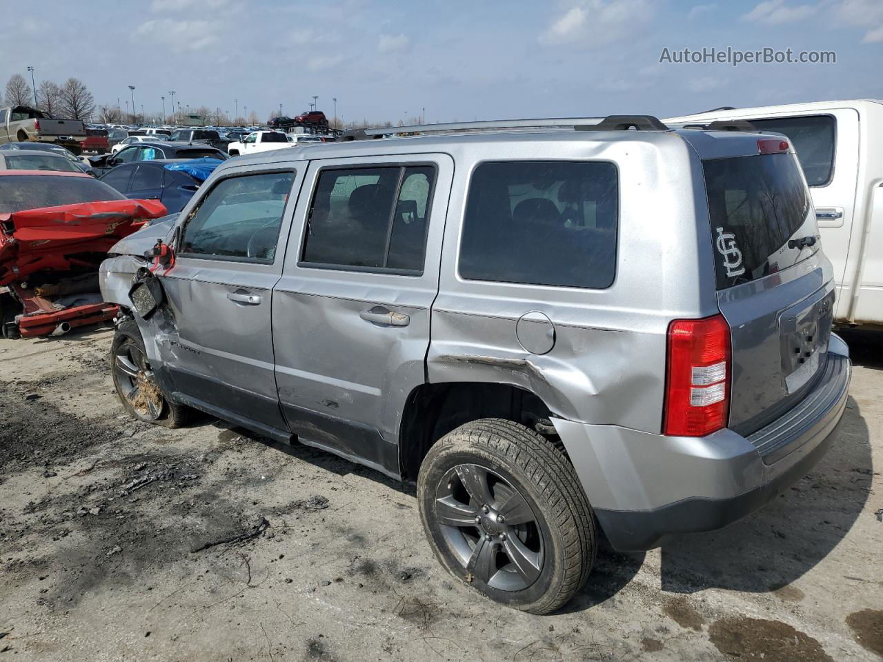 2016 Jeep Patriot Sport Gray vin: 1C4NJPBA8GD622799