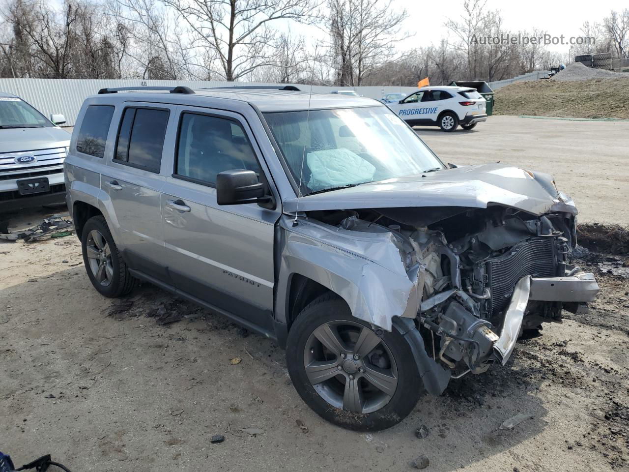 2016 Jeep Patriot Sport Gray vin: 1C4NJPBA8GD622799