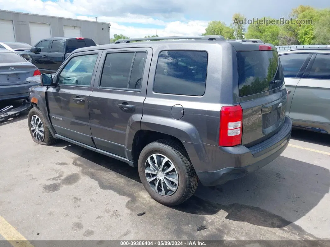 2016 Jeep Patriot Sport Gray vin: 1C4NJPBA8GD710364