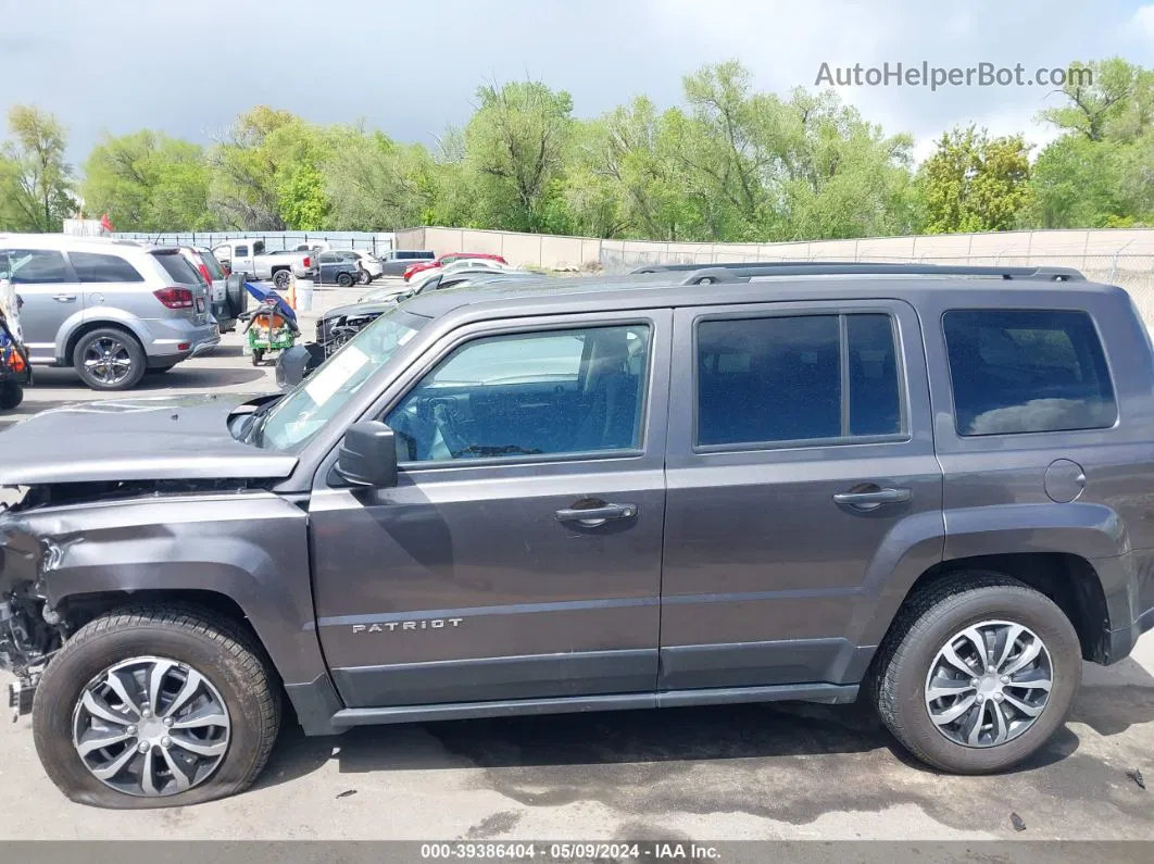 2016 Jeep Patriot Sport Gray vin: 1C4NJPBA8GD710364