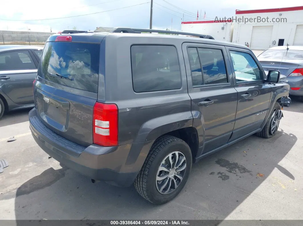 2016 Jeep Patriot Sport Gray vin: 1C4NJPBA8GD710364