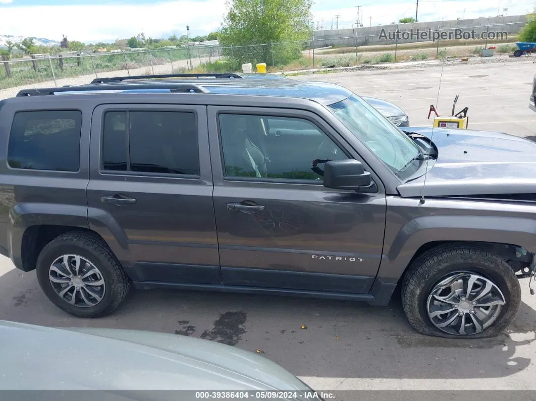 2016 Jeep Patriot Sport Gray vin: 1C4NJPBA8GD710364