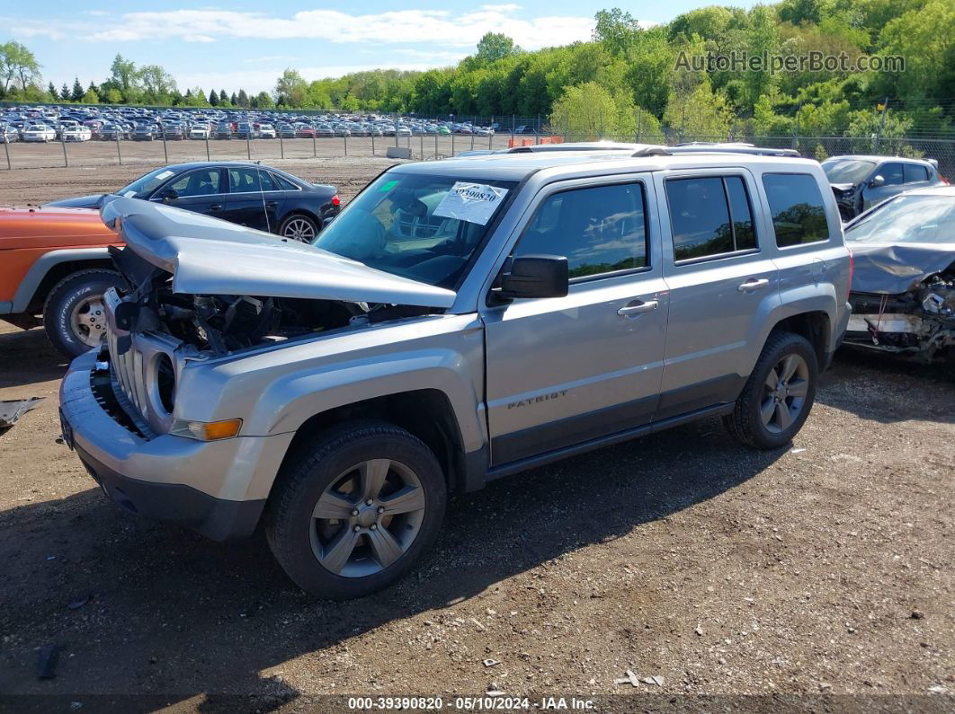 2016 Jeep Patriot Sport Se Серебряный vin: 1C4NJPBA8GD803871