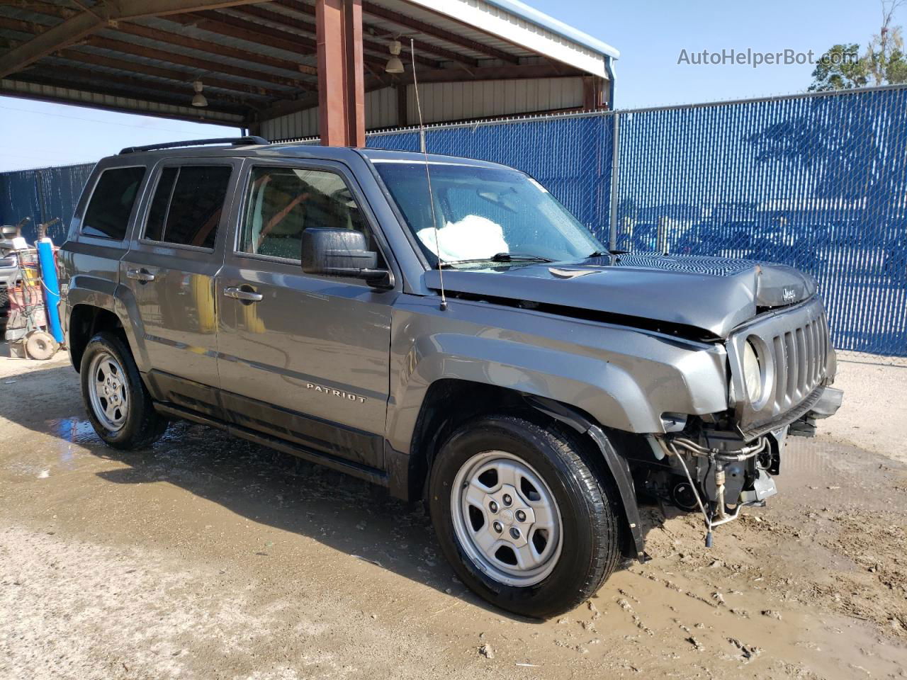 2012 Jeep Patriot Sport Gray vin: 1C4NJPBA9CD585952