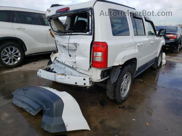 2012 Jeep Patriot Sport Белый vin: 1C4NJPBA9CD611367