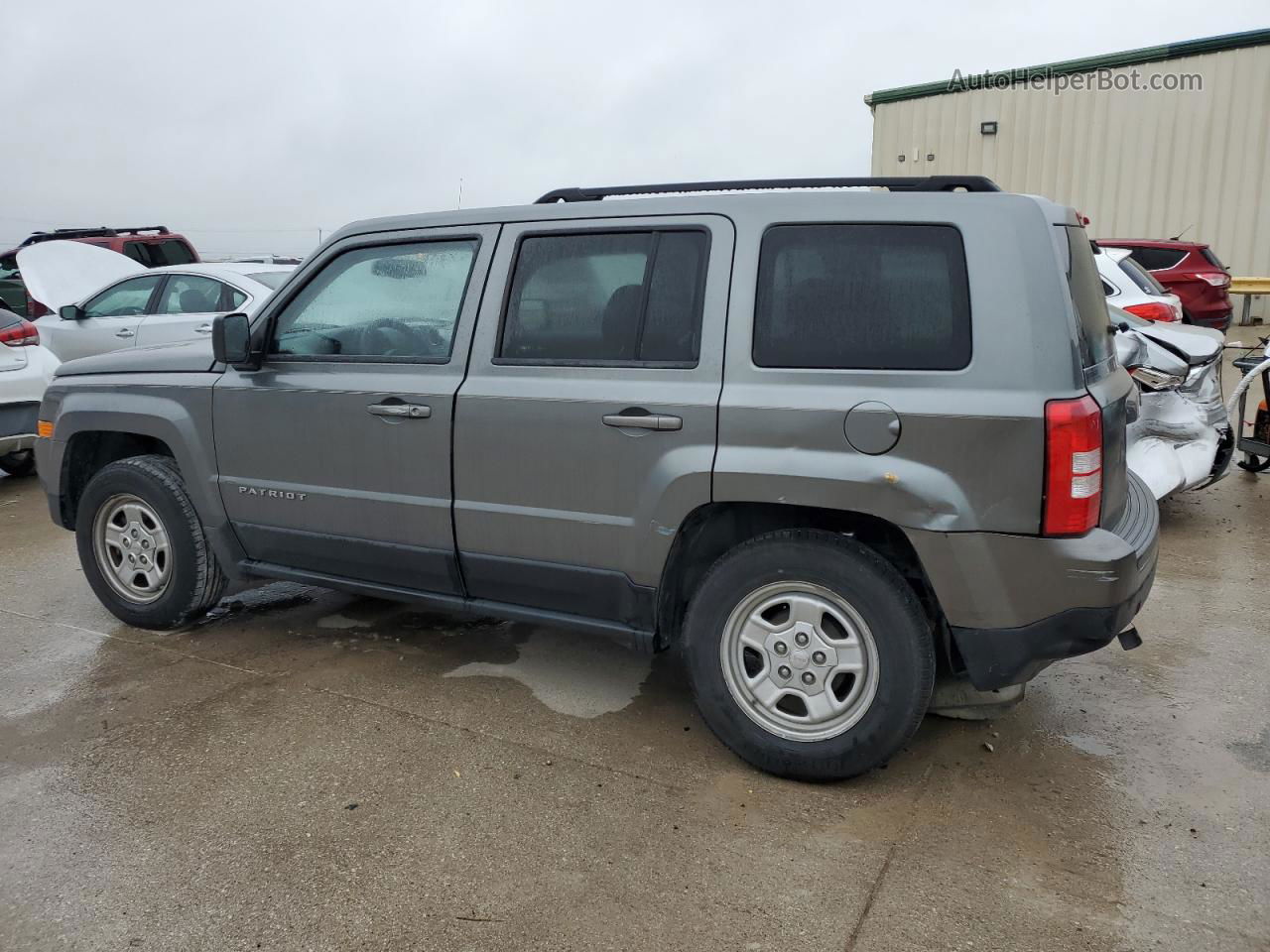 2012 Jeep Patriot Sport Silver vin: 1C4NJPBA9CD635037