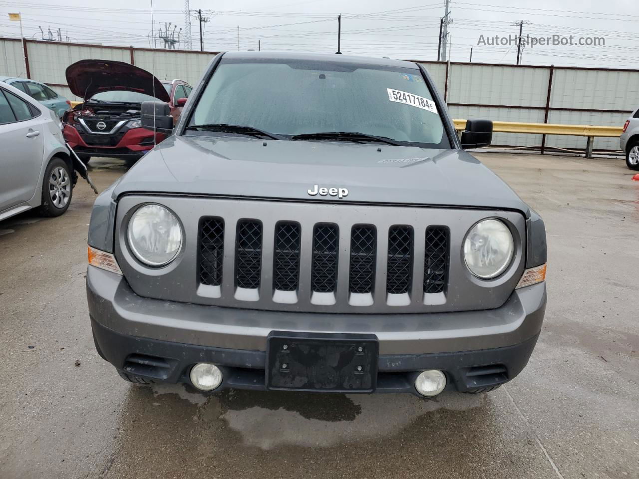 2012 Jeep Patriot Sport Silver vin: 1C4NJPBA9CD635037