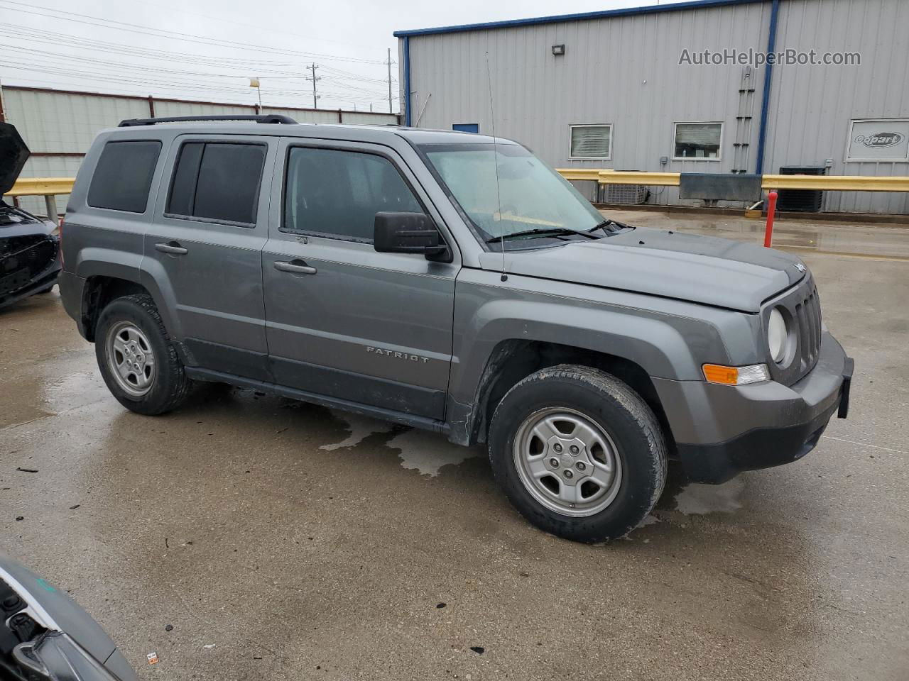 2012 Jeep Patriot Sport Silver vin: 1C4NJPBA9CD635037