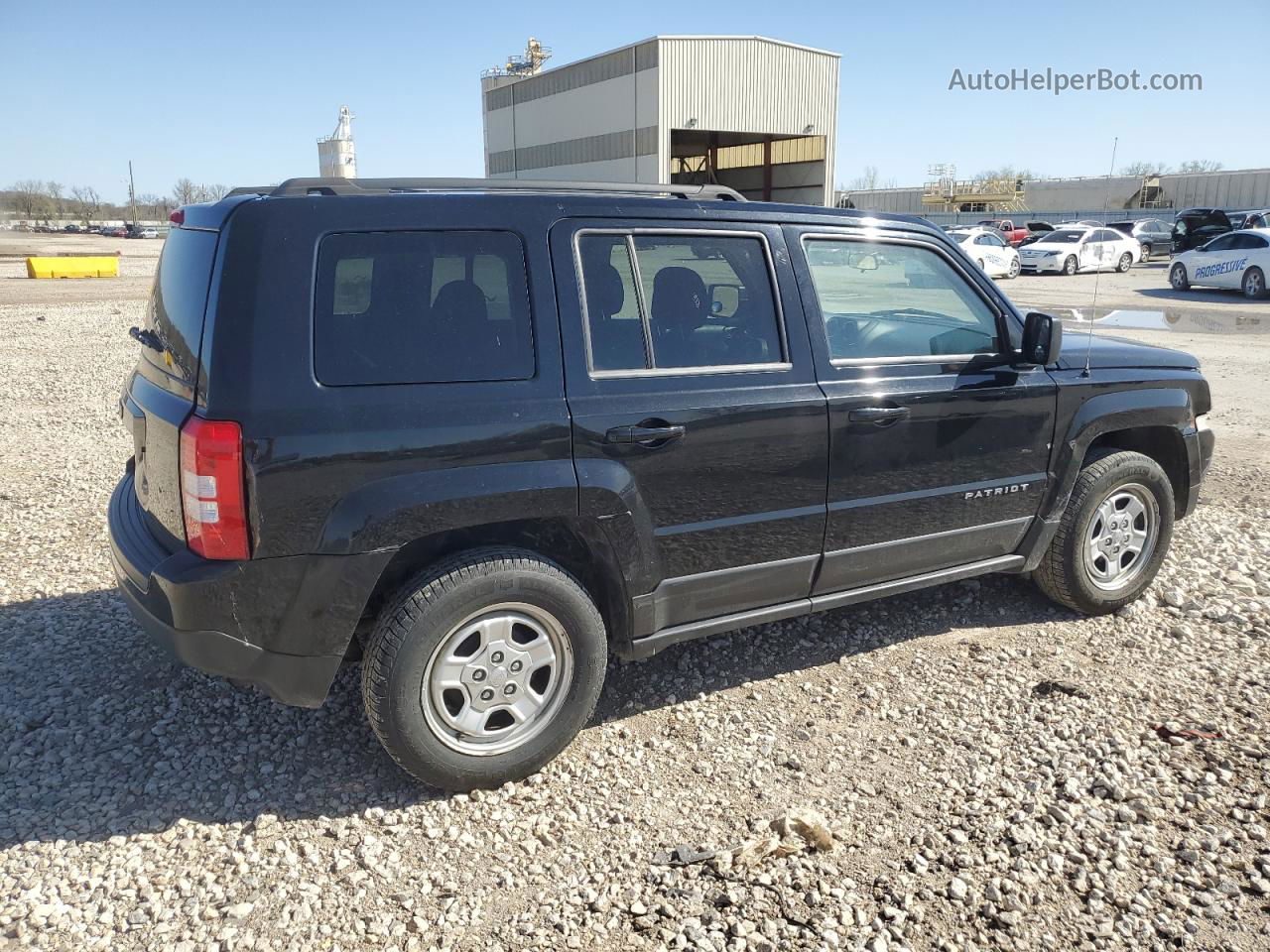 2014 Jeep Patriot Sport Черный vin: 1C4NJPBA9ED505715