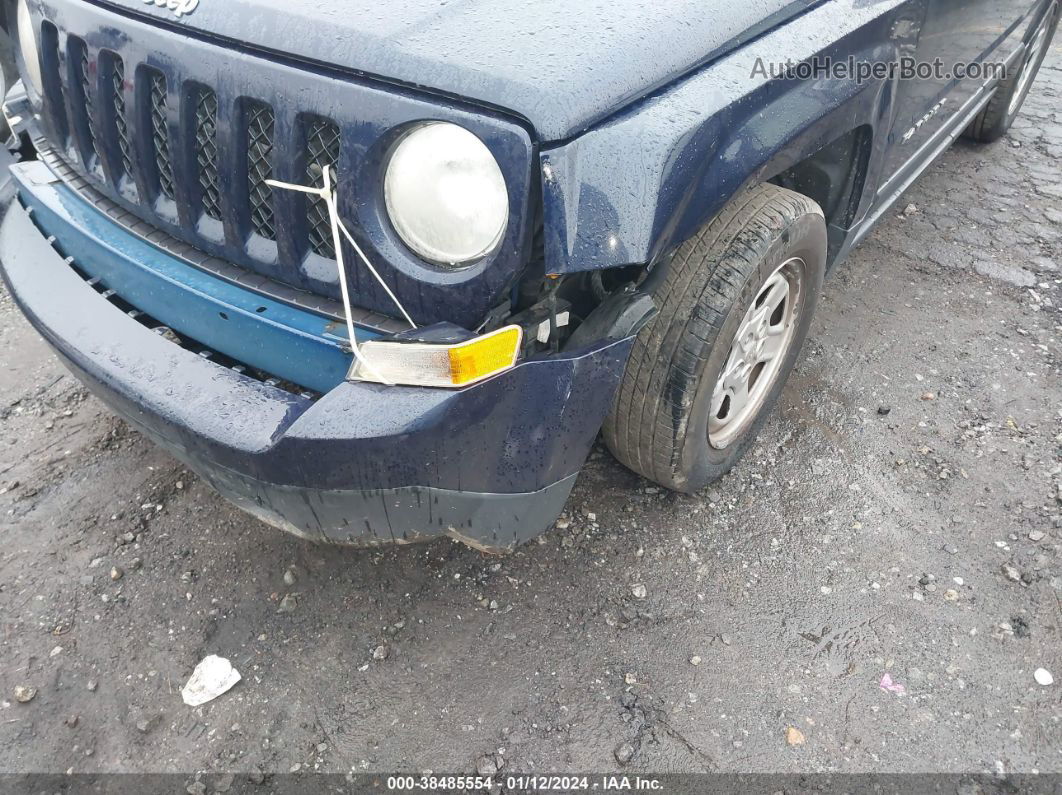 2014 Jeep Patriot Sport Dark Blue vin: 1C4NJPBA9ED511319