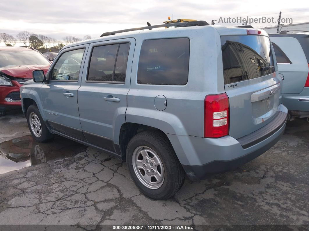 2014 Jeep Patriot Sport Blue vin: 1C4NJPBA9ED529562