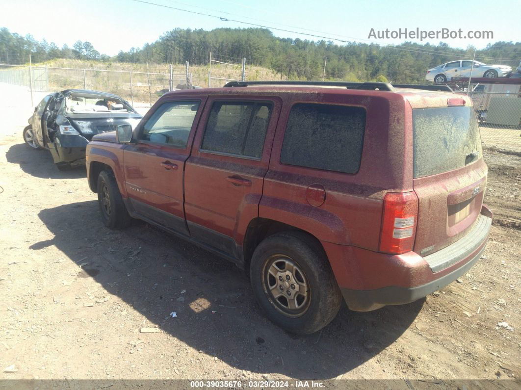 2014 Jeep Patriot Sport Burgundy vin: 1C4NJPBA9ED533580