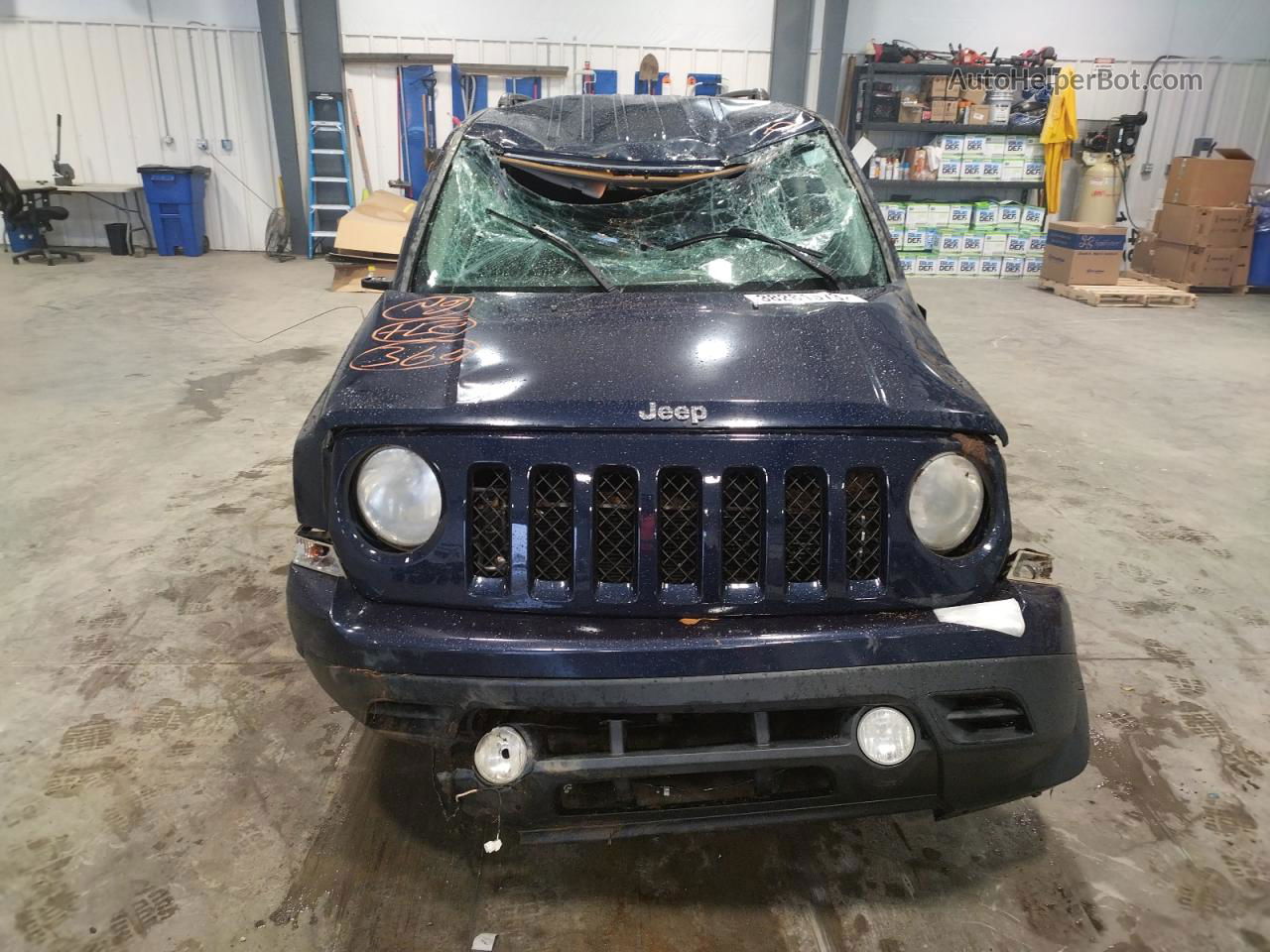 2014 Jeep Patriot Sport Синий vin: 1C4NJPBA9ED642489