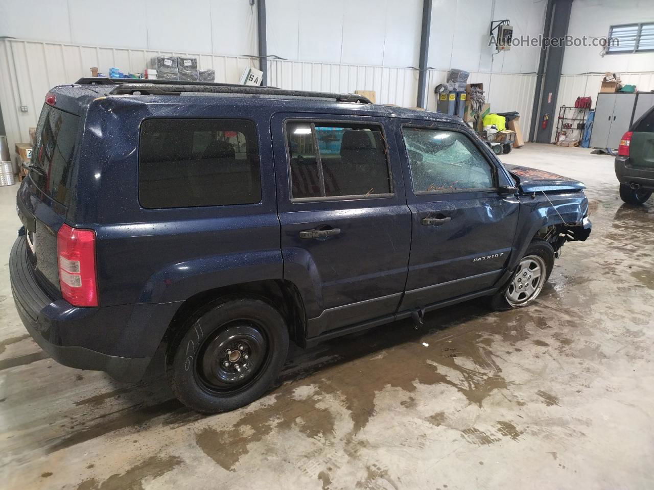 2014 Jeep Patriot Sport Blue vin: 1C4NJPBA9ED642489