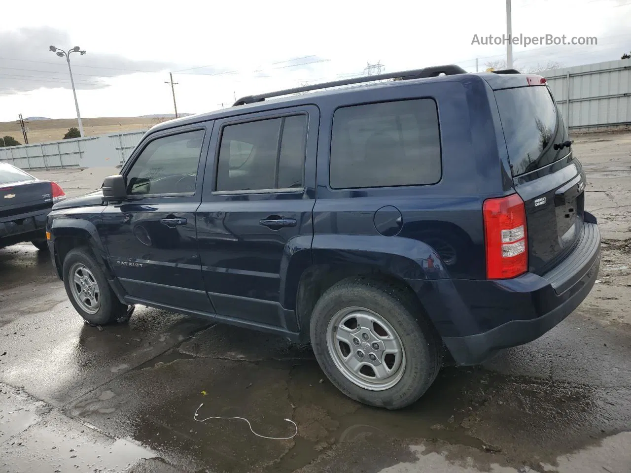 2014 Jeep Patriot Sport Blue vin: 1C4NJPBA9ED750045