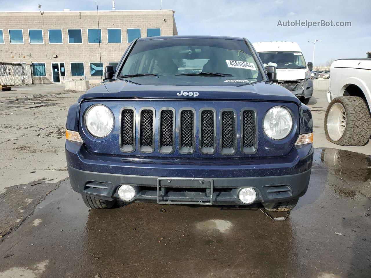 2014 Jeep Patriot Sport Blue vin: 1C4NJPBA9ED750045