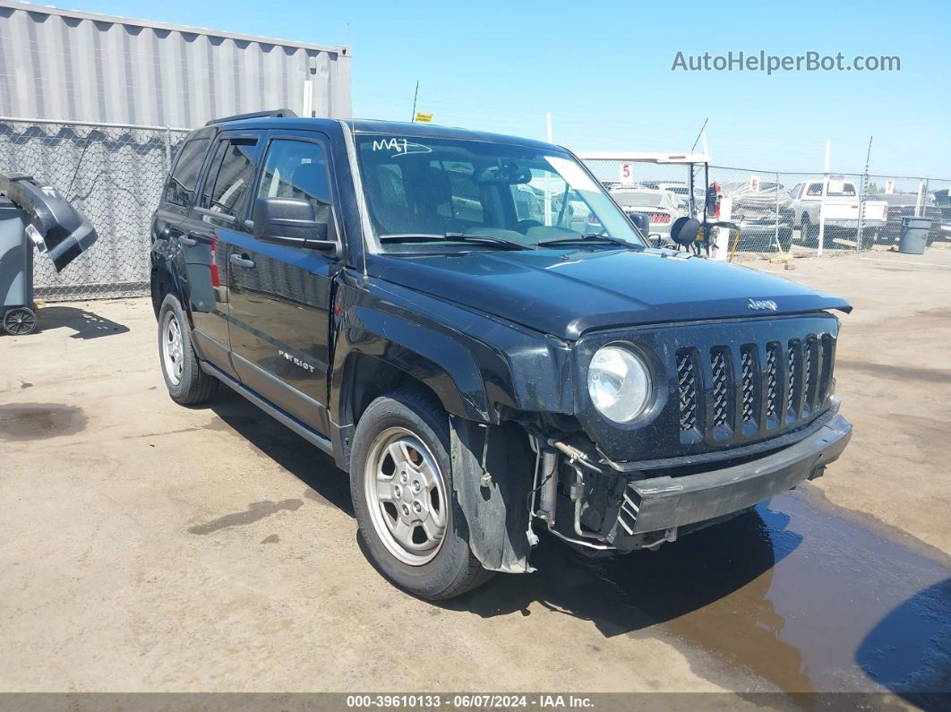 2016 Jeep Patriot Sport Black vin: 1C4NJPBA9GD514143