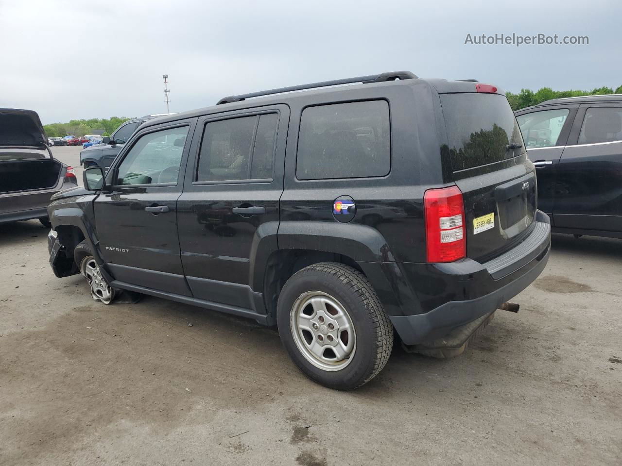 2016 Jeep Patriot Sport Black vin: 1C4NJPBA9GD527197