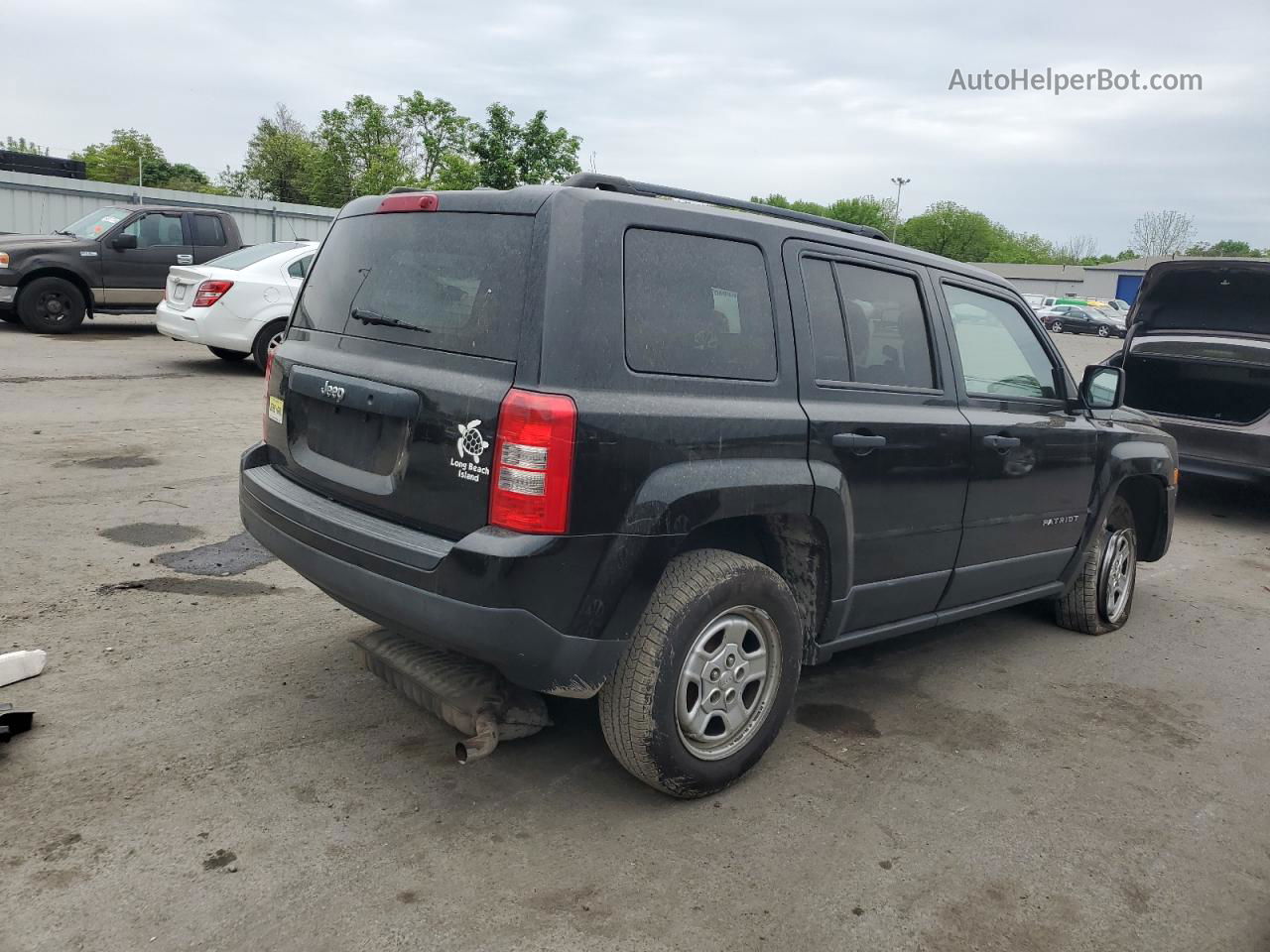 2016 Jeep Patriot Sport Black vin: 1C4NJPBA9GD527197