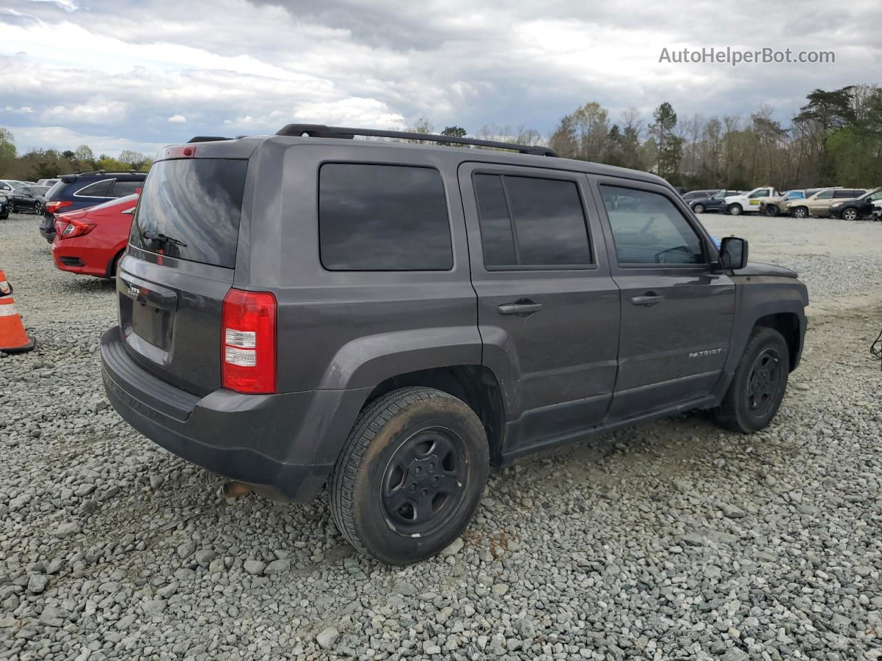 2016 Jeep Patriot Sport Угольный vin: 1C4NJPBA9GD548406