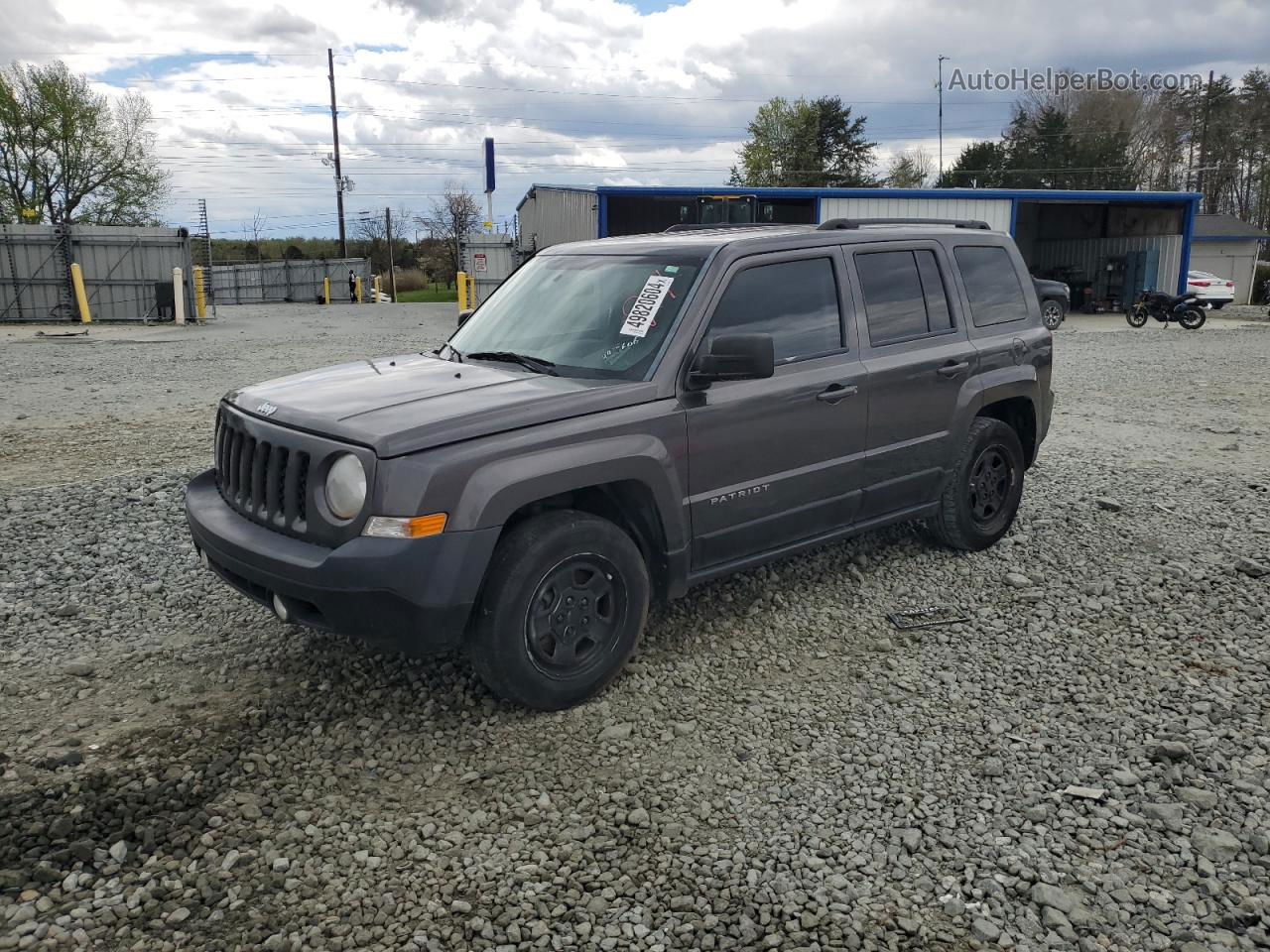 2016 Jeep Patriot Sport Угольный vin: 1C4NJPBA9GD548406