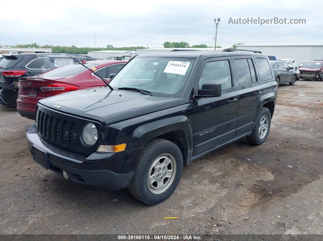 2016 Jeep Patriot Sport Black vin: 1C4NJPBA9GD744409