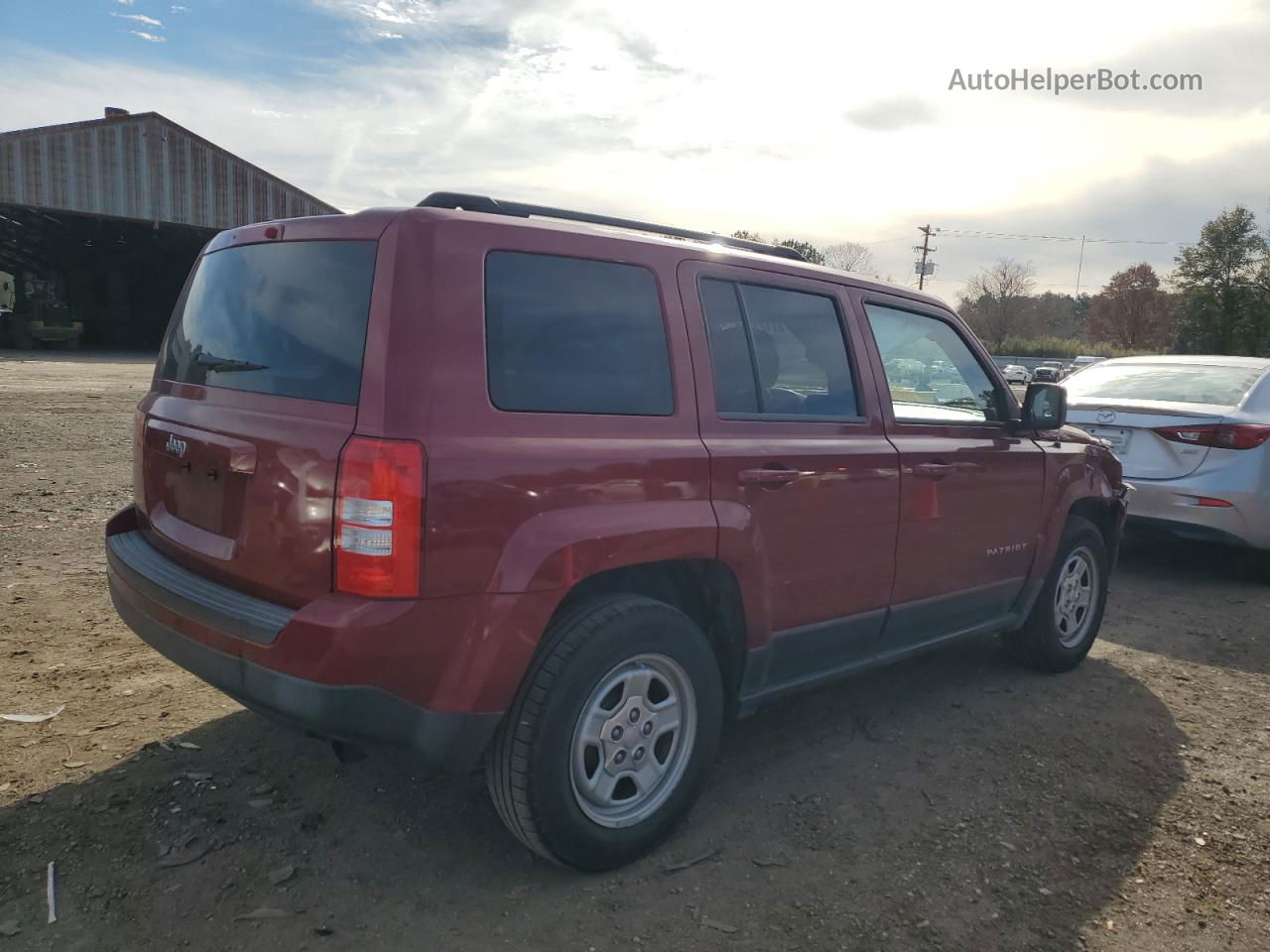 2012 Jeep Patriot Sport Burgundy vin: 1C4NJPBAXCD526019