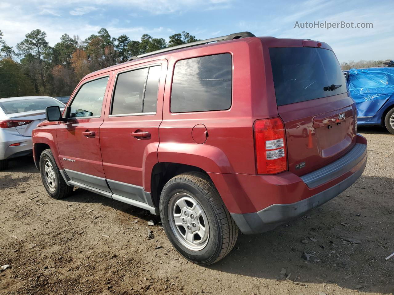 2012 Jeep Patriot Sport Burgundy vin: 1C4NJPBAXCD526019