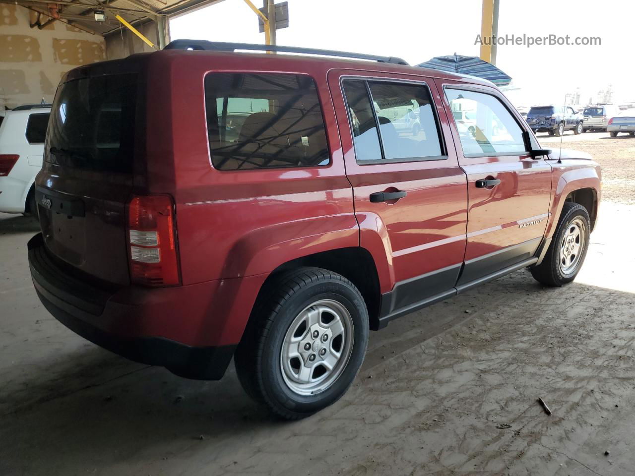 2014 Jeep Patriot Sport Бордовый vin: 1C4NJPBAXED547682